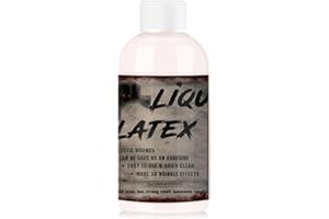 CHASPA Light Flesh Liquid Latex SFX Makeup for Halloween Costume, Special Effects Make Up Body and Face Glue for Skin Monster Zombie Scar Wounds Makeup, 6.8 FL.OZ