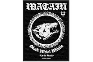 AsenbluT F B Watain - Black Metal Militia Aufnäher | Patch