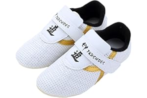 CHAOYILIAN Chaussures De Sport De Taekwondo,Chaussures De Karaté Kung Fu Tai Chi,Chaussures De Taekwondo Pour Enfants,AntidéRapant LéGer Respirantes,Pour Taï Chi Kong Fu Boxe Karaté EntraîNement Unisexe