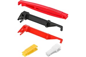 Fogcosy 5 Pcs Mini Fuse Puller - 4 Sizes Automotive Fuse Puller Tool, Plastic Car Fuses Extractor Automotive Tools for Car Motorcycle Truck Fuses Replacement