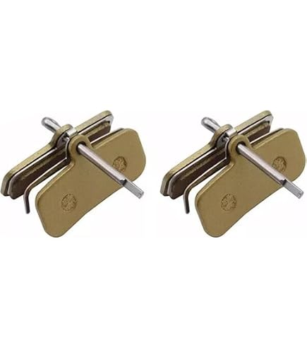 Plaquettes De Frein Avant/arrière Pour Moto électrique Tout-terrain - Compatible Surron, Segway, Talaria - Lot De 4 Dorées - 12