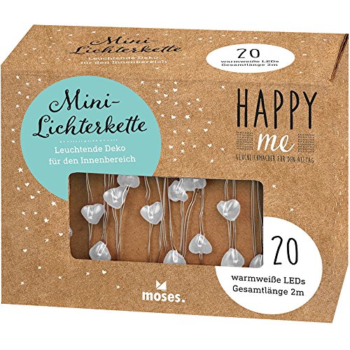 Preisvergleich Produktbild Moses 63119 Happy me Mini-Lichterkette