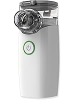 CONTEC NE-M01 Handheld Mesh Nebulizer – Portable Ultrasonic Nebulizer with Fine Mist, Auto Power-Off & Low-Noise Operation – Battery Powered