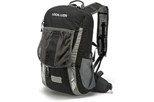 LOCAL LION Cycling Backpack, Hiking Backpack, Biking Rucksack Travel Daypack for Outdoor Running Backpack for Fitness 20L/28L
