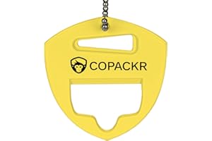 Copackr 's – Flaschenöffner, Kappen-Entfernungswerkzeug für alle Chubby Gorilla Flaschen (Einzelpackung, gelb)