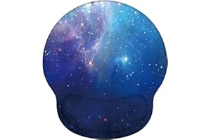 SHESHY Mouse Mat, Mouse Pads with Wrist Support, Non-slip Rubber Base,Milk Silk Fabric with comfortable, Ergonomic, Novel patterns Beautiful and Fashionable