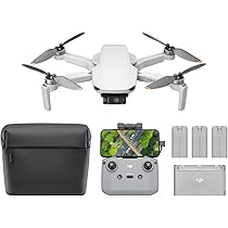 DJI Mini 4K Fly More Combo, Drone with 4K UHD Camera for Adults