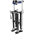 marddpair Drywall Stilts 24-40 inch Grade Adjustable Auminum Tool Stilt for Painting or Cleaning - Black