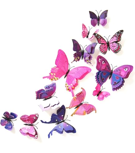 VOSSOT Lila Schleife Für Schultüte Mädchen - Handgemachte Satinband Deko Mit Schmetterling