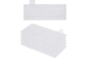 Tomkity 6 Mikrofaser-Bodentücher Ersatz für Kärcher EasyFix SC4 SC3 SC5 SC2 Dampfreiniger, waschbare wiederverwendbare Tücher für Kärcher EasyFix Bodendüse