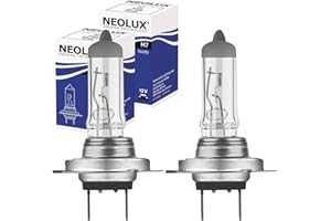 9 DIGITAL Neolux H7 Bulbs (477/499) Car Headlight Bulb KIT - Pair (2 x Halogen 2 Pin Bulbs) Long Life Bright 12V 55W PX26d Dipped Low High Beam Fog Light Daytime Running Lights, Universal 2 Pieces
