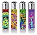Produktbild Clipper® Feuerzeuge - Shrooms #6-4er Set