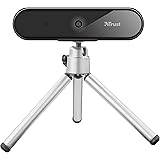 Trust Tyro Webcam PC Con Microfono Full HD 1080p, Auto-Focus, USB, Treppiede Incluso, Telecamera Per Hangouts, Skype, Teams, 