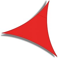 OKAWADACH Sonnensegel, Polyester Sonnensegel Sonnenschutz Garten Balkon und Terrasse wetterbeständig mit UV Schutz…