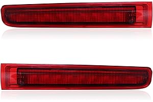 ADAURIS Pair (Left & Right) of Rear Third High Level Brake Light 7E0945097E 7E0945097F(Red)