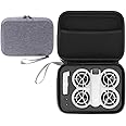 AVCXEC Carrying Case for DJI Neo, Portable Storage Bag, Travel Storage Bag for DJI NEO, Travel Bag, Waterproof Shockproof Durable Hard Carrying Case for DJI NEO with Batteries (Grey)