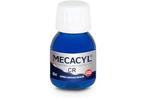 Mecacyl CR - Flacon 60 ML - Hyper-Lubrifiant - Spécial Vidange Moto - Moteurs 4 Temps