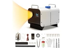 Redriver Riscaldamento da Parcheggio Diesel, 8KW Riscaldatore Diesel, 12V/24V Riscaldatore a Gasolio Diesel con LCD, Usato per Camper, Camion, Caravan, Macchine, Barche, Autobus