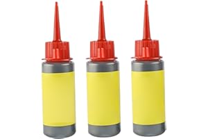 DORCCSI 3 Stück Graphitpulver, 60 ml, Graphitpulver-Schmiermittel, langanhaltend, staubfreie Formel für Auto- und Multifunktionsschlösser, Graphit-Trocken-Graphit-Schmiermittel