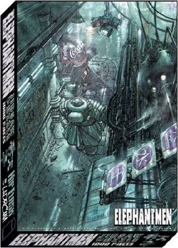 Preisvergleich Produktbild Elephantmen Hip Flask 1000 Piece Jigsaw Puzzle by Active Images