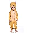 BookMyCostume Naughty Mouse Brown Cartoon Animal Kids Fancy Dress Costume 6-7 years