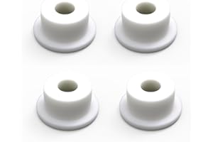 Sintrix Fab – 4 cerniere rinforzate e supporti per cassetti – compatibili con tipo IKEA BISSA – ricambio per parte n. 120292/10095065 – per ante scarpiere (diametro foro: 15 mm)