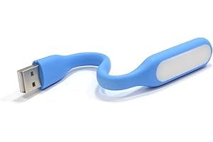 kenable Flexible LED Bright Light USB Powered Multi Purpose Laptop PC Blue