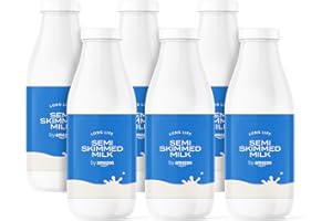 by Amazon Semi Skimmed Milk, 6x1L