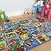 Colourful Letter & Picture Alphabet Fun & Educational Kids Rug 133x200cm