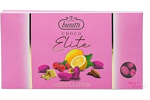 Buratti Confetti Tenerezze Elite Framboise et Citron Couleur Fuxia - 1kg