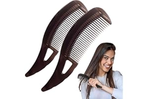 XUZOPIM Schuppenkamm 2 Stück Kopfhaut Dandruff Comb Scalp Detox Comb Hollow Tooth Dandruff Lice Comb Birth Comb Dandruff And Dirt Removal Comb Women Men Healthier Scalp Reduces Itching