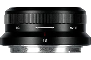 7Artisans 18mm f5.6 pour Nikon Z-Mount Objectif,Ultra Fin Plein Cadre Point Manuelle Grande Ouverture Distance focale Fixe Objectif,Filtres 49mm compatibles,Compatible Z-Mount Z7II/Z6II/Z5/Z6/Z7/Z9