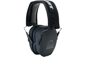 Walker's Delgado Razor Slim Passive Earmuff - Auriculares de perfil ultra bajo - Flat Dark Earth Unisex adulto (Pack de 1)