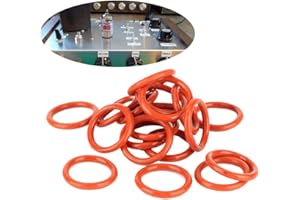 TERISASS el84 + Anelli in silicone smorzatore per tubo adatti per 12AX7 12AU7 12AT7 12BH7 EL84 20 pezzi