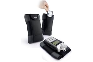 TUFF LUV E-Glove Neoprene Sleeve custodia con tasca per telecomando per Zoom H6 / H5 / H2N / H1N