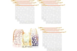 JPESYGFDK 12 Stück Transparente Schuhsäcke, Schuhsack Reise, Transparente Schuhtasche Mit Zugband, Reise Aufbewahrungsbeutel, Für Männer Und Frauen Den Täglichen Und Reisegebrauch