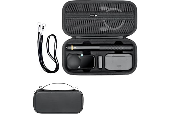 Lokyoyo Bärväska för Insta360 X6 Essentials paket, Svart, 28*14*8cm, Bärbar