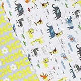 Kinderbett Hängeorganizer, Kinderzimmer hängende Aufbewahrung Windeln Organizer praktische Ordnungssysteme Süß Karikatur 50*60cm - 6