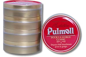 Lot 5 Boites Pulmoll Rétro classique | Edition limitée | Pastilles Pulmoll Depuis 1946