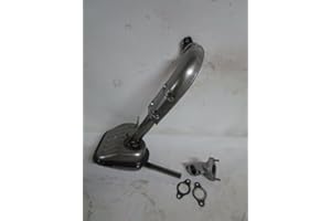 RMS_ITALIA MARMITTA+COLLETTORE SCARICO+2 GUARNIZIONI PER PIAGGIO VESPA 50 SPECIAL R L N