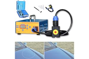 BrightFootBook 1380W Tirabolli per Carrozzeria,Strumento per La Rimozione di Ammaccature per Auto per Auto Professionale PDR-Riscaldamento