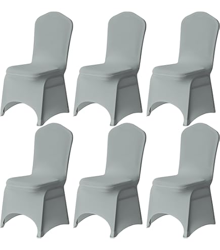 Mophorn Coprisedie Pieghevoli In Spandex Elasticizzato 50PCS Bianco Universale Coprisedie Frontali Ad Arco Lavabili 85586775