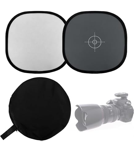 Carte Gris Neutre 18% Adaptout - 30x30 Cm - Pour Balance Des Blancs Photo - Tissu Pliable - Marque Française