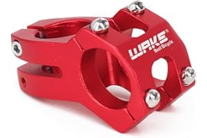 PLATTBK Potence VTT en Alliage Aluminium 31.8mm Potences Courte pour Guidon, pour vélos de Route, BMX