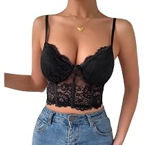 Magliette a maniche lunghe per le donne Vesti estetici O-Collo Ropa Mujer Vedere attraverso il pizzo Crop Top Slim F Camisetas Y2k Accessori  200000345