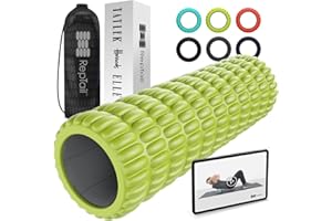 RepTail Award-Winning Foam Roller, Better at Performing Muscle Relief – Trusted by Harrods | High-Density Thick Ridges for Enhanced Pain Relief | Massage Your Back, Neck & Feet | Aids Stress & Sleep