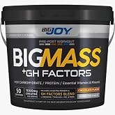Bigjoy Bigmass Gh Factors Karbonhidrat Tozu - &Ccedil;ikolata Aromalı 1 Paket(1 X 5000 G)