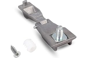 eSynic Professional Fiat 500 Door Handle Hinge Repair Kit 51964555 51939041 Original Car Outer Exterior Door Handle Inner Hinge Metal Hinge Replacement for Fiat 500 Abarth 500 Alfa Romeo 147 GT