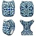 iZiv(TM) Newborn Organic Infant Waterproof/Adjustable/Reusable/Washable Pocket Cloth Diaper Fit Babies 0-3 Years(Mystery)