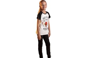 Stranger Things Barn Pyjamas | Unisex Hellfire Club Outfit Eddie Eleven Mike Dustin Max Medlemmar T-shirt Loungepants Co-Ord